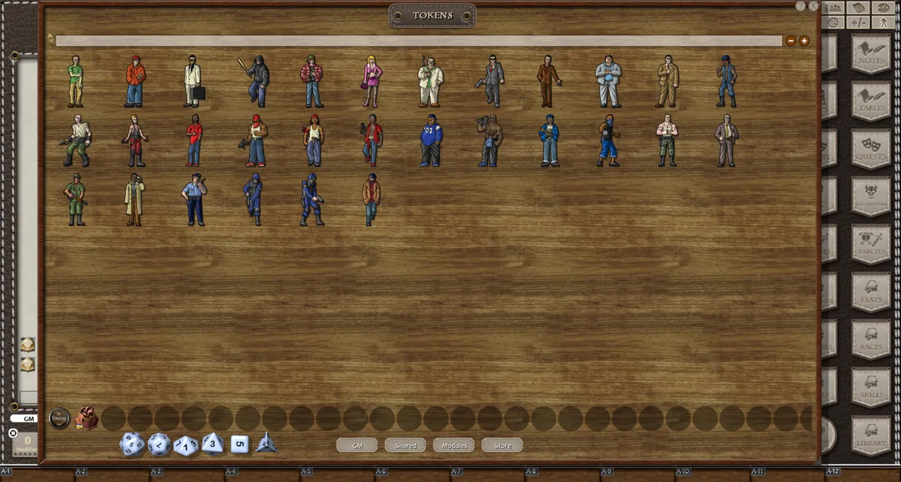 Fantasy Grounds - Disposable Heroes: Modern Gangs (Token Pack) Screenshot 2