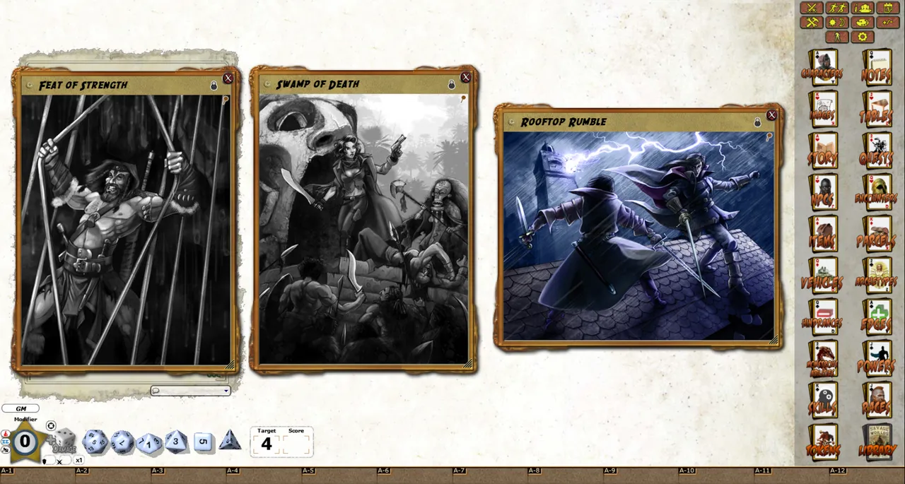 Fantasy Grounds - Perilous Places & Serious Situations (Savage Worlds) Screenshot 0