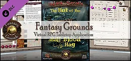 Fantasy Grounds - Black Scroll Games - Hut of Half-Blood Hag (Map Pack)