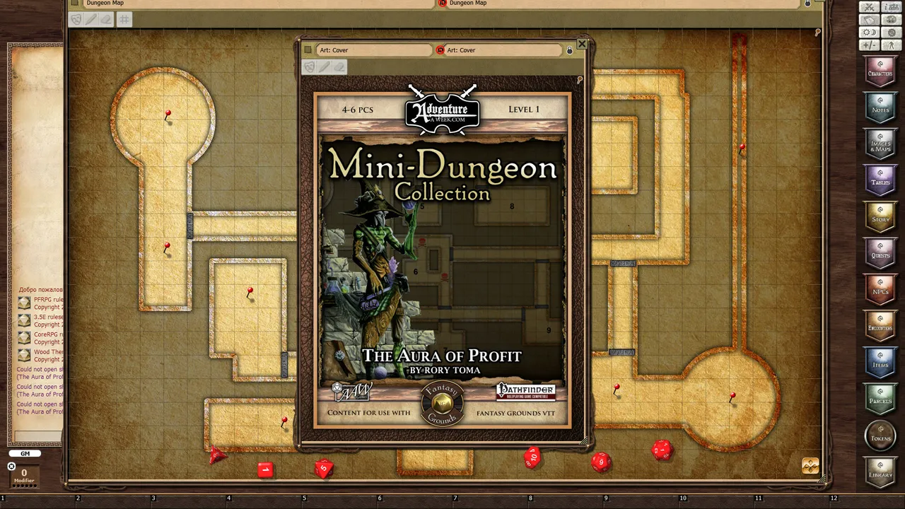 Fantasy Grounds - Mini-Dungeon #023: The Aura of Profit (PFRPG) Screenshot 0