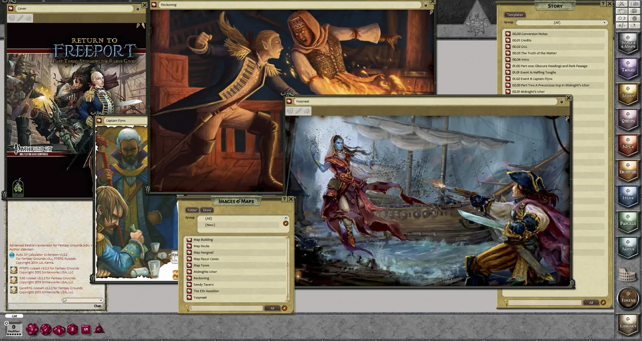 Fantasy Grounds - Return to Freeport Part Three: Storming the Razor Caves (PFRPG) Screenshot 2