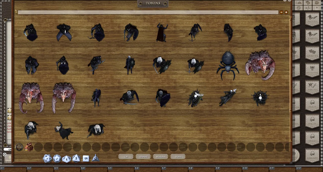 Fantasy Grounds - Darkwoulfes Volume 28 - Prisoner of the Drow 1 (Token Pack) Screenshot 3