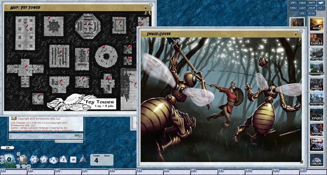 Fantasy Grounds - Hellfrost: The Fey Tower and Deadly Glade (Savage Worlds) Screenshot 3