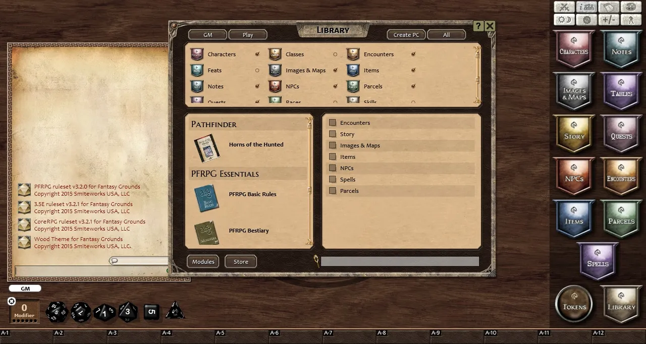 Fantasy Grounds - Horns of the Hunted (PFRPG) Screenshot 0