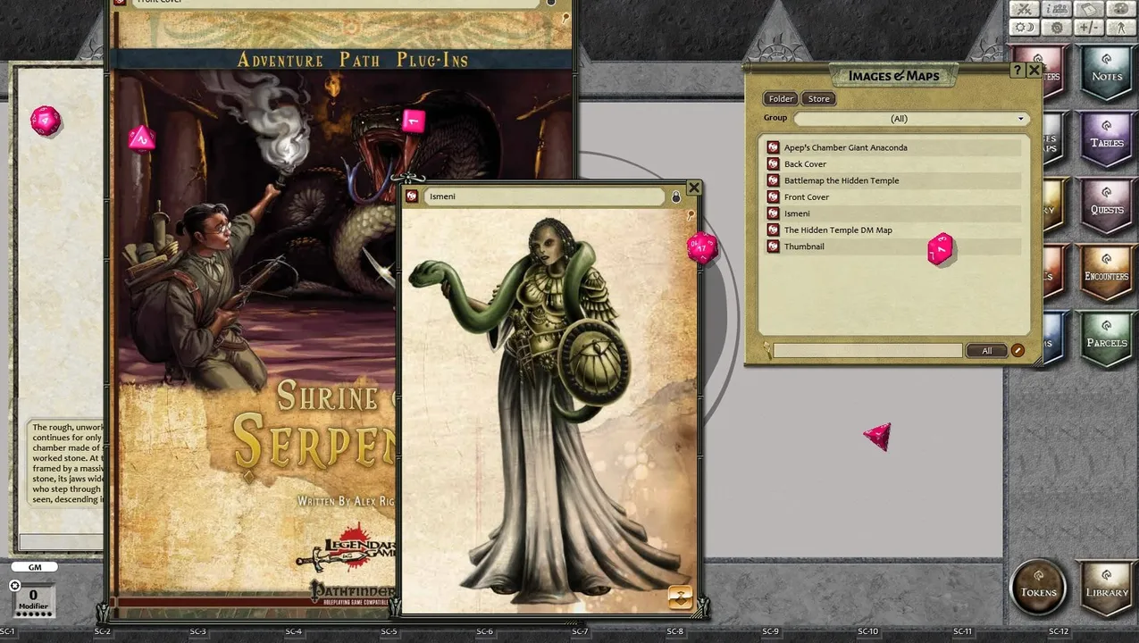 Fantasy Grounds - Shrine of Serpents (PFRPG) Screenshot 3