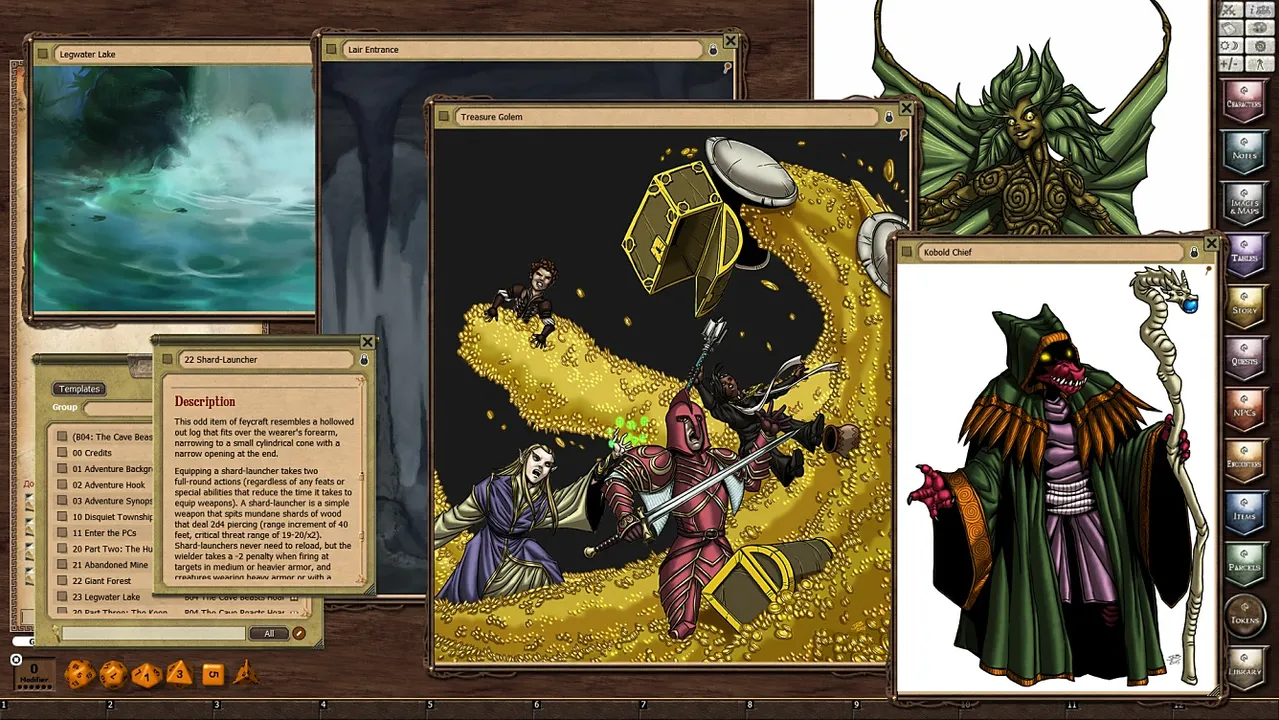Fantasy Grounds - B04 The Cave Beast Hoard (PFRPG) Screenshot 3