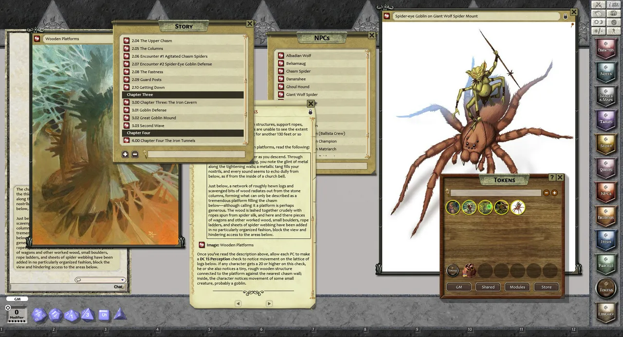 Fantasy Grounds - Gauntlet of Spiragos (PFRPG) Screenshot 3