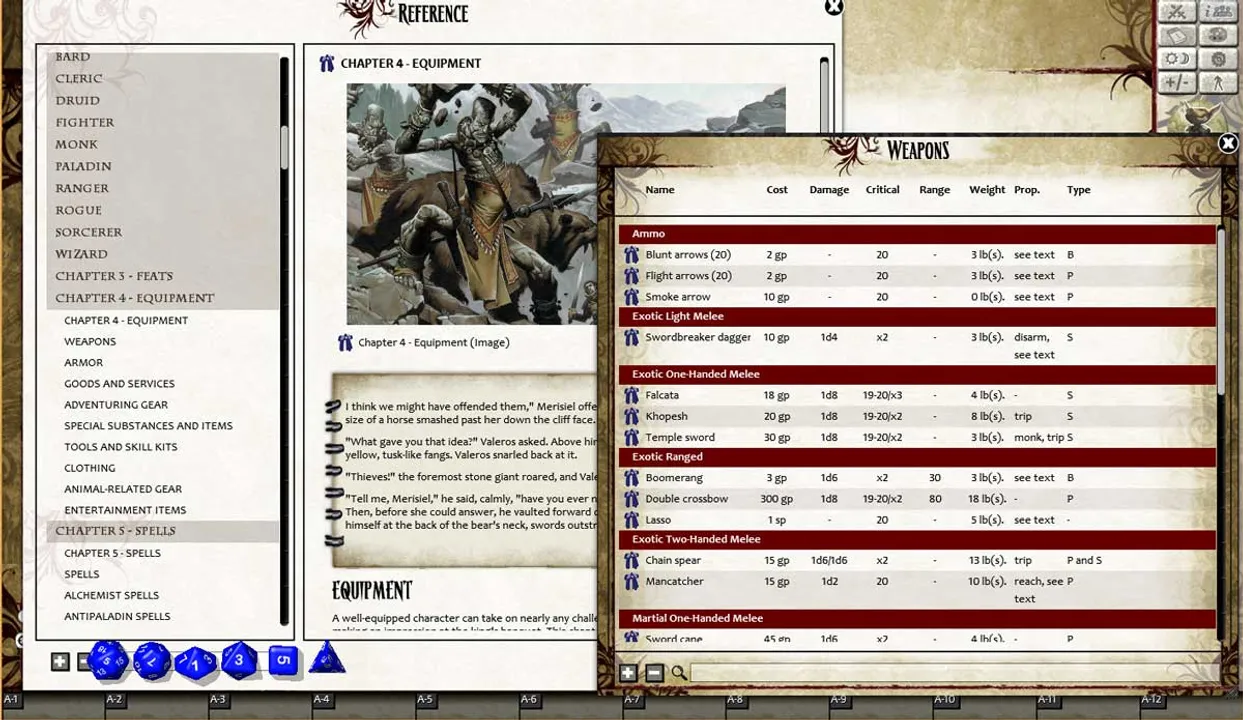 Fantasy Grounds - Pathfinder RPG - Advanced Player's Guide (PFRPG) Screenshot 4
