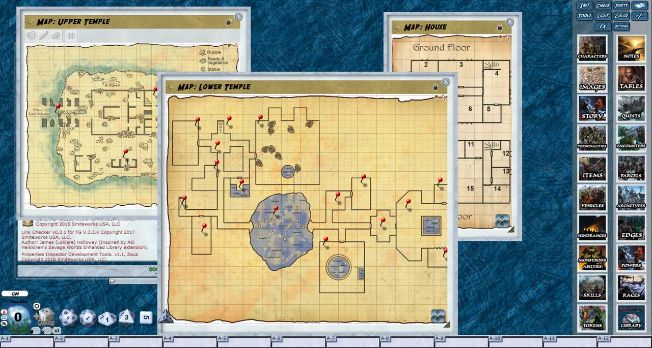 Fantasy Grounds - Hellfrost: Pirates of the Crystal Flow (Savage Worlds) Screenshot 2