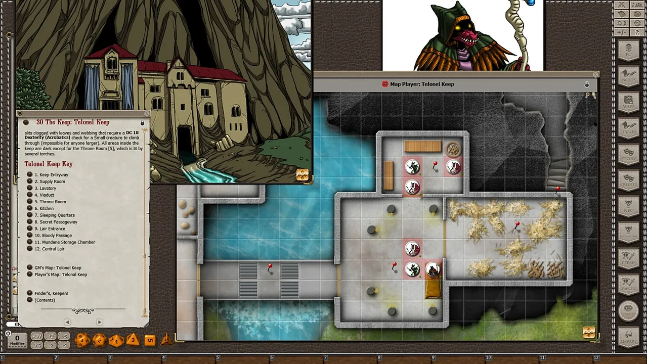 Fantasy Grounds - B04 The Cave Beast Hoard (5E) Screenshot 2