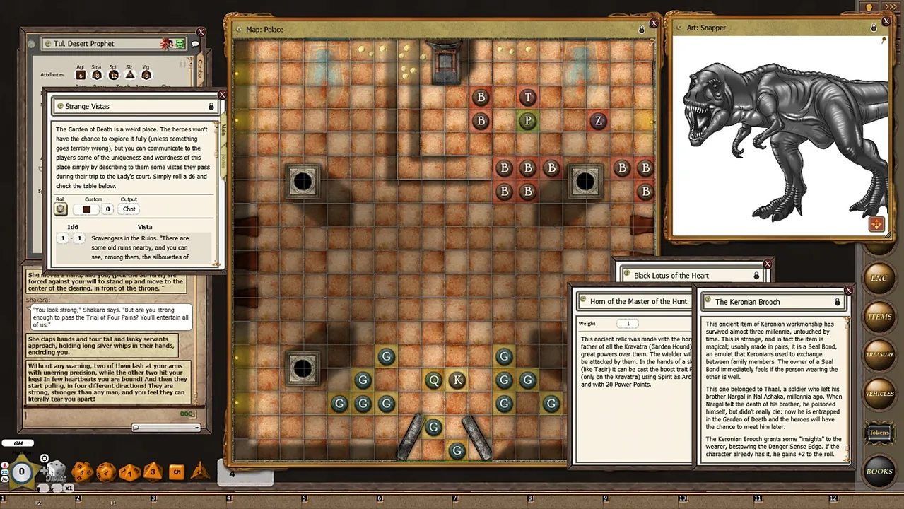 Fantasy Grounds - Beasts & Barbarians: Garden of Death (Savage Worlds) Screenshot 2