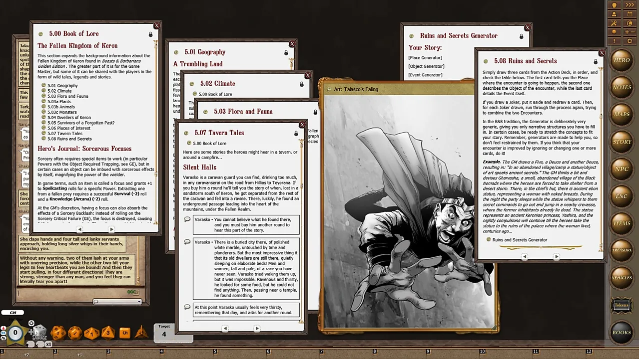 Fantasy Grounds - Beasts & Barbarians: Garden of Death (Savage Worlds) Screenshot 3