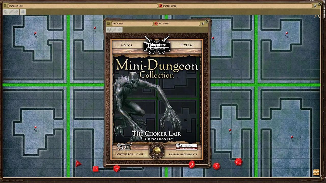 Fantasy Grounds - Mini-Dungeon #025: The Choker Lair (PFRPG) Screenshot 0
