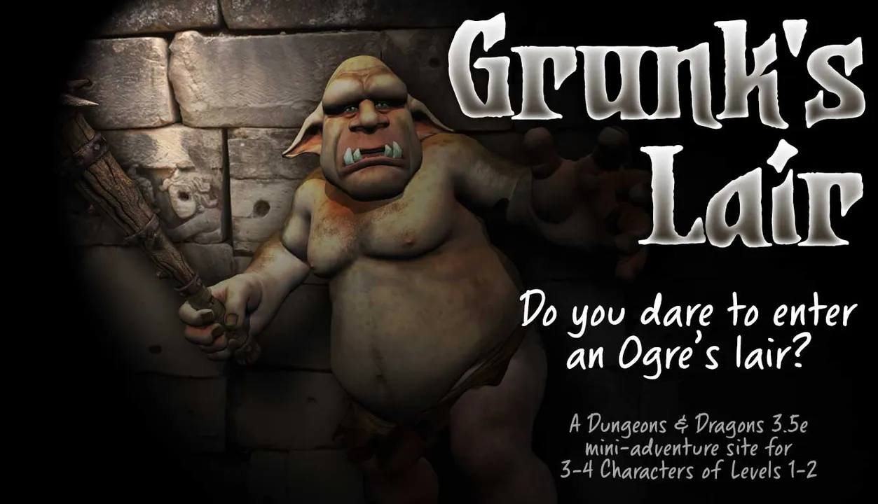 Fantasy Grounds - Compass Point 04 - Grunk's Lair (3.5E) Screenshot 0
