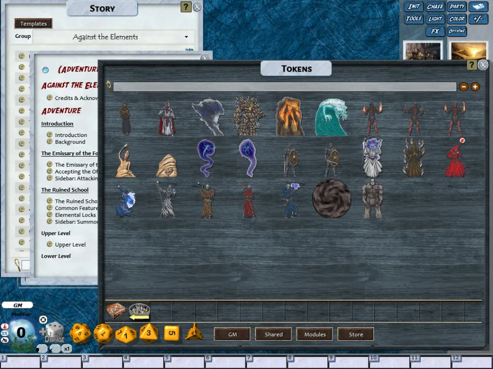 Fantasy Grounds - Hellfrost: Against the Elements (Savage Worlds) Screenshot 1