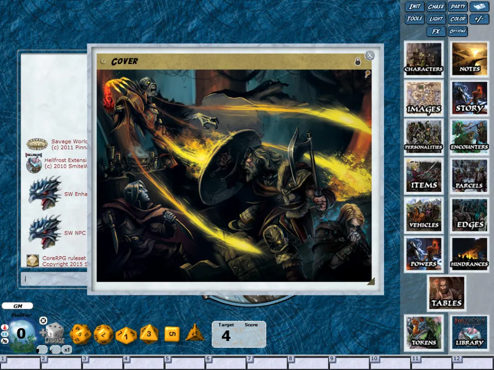 Fantasy Grounds - Hellfrost: Against the Elements (Savage Worlds) Screenshot 3