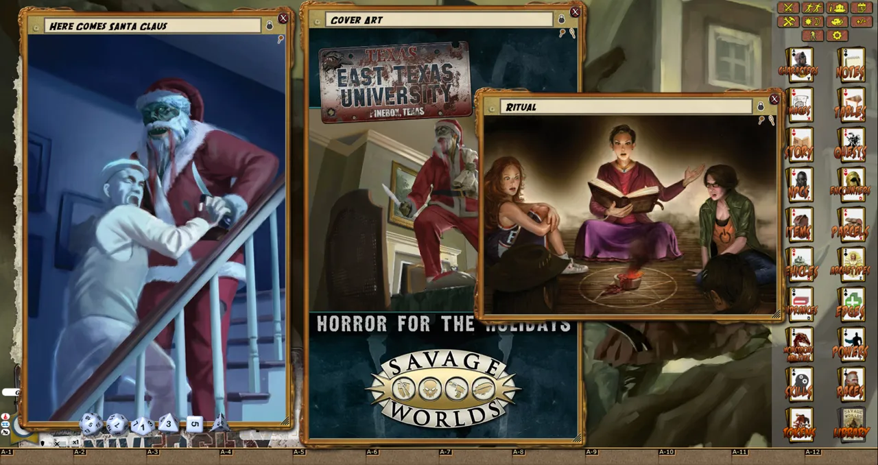 Fantasy Grounds - ETU: Horror for the Holidays (Savage Worlds) Screenshot 0