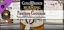 Fantasy Grounds - 0one's Colorprints #3: The Burning Temple (Map Pack)
