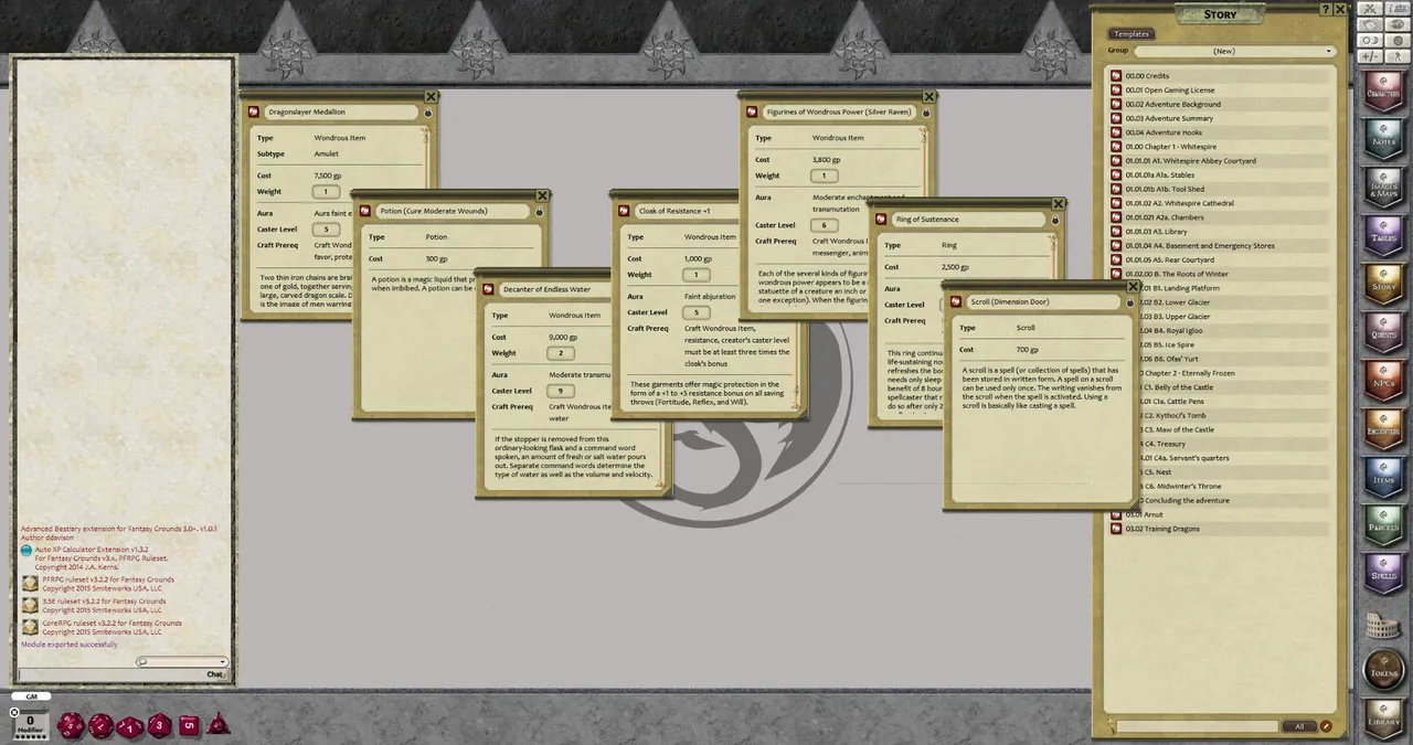 Fantasy Grounds - A16 Midwinter’s Chill (PFRPG) Screenshot 1