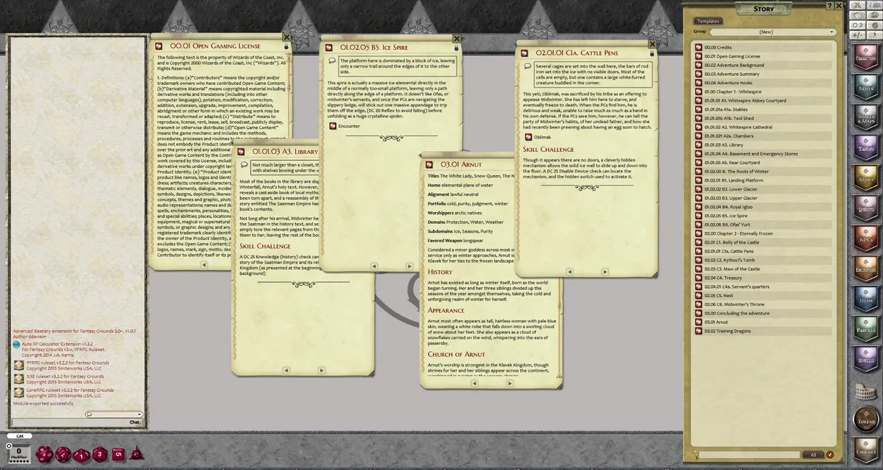 Fantasy Grounds - A16 Midwinter’s Chill (PFRPG) Screenshot 3