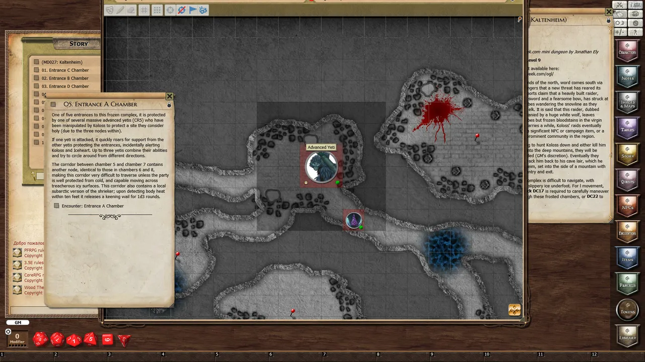 Fantasy Grounds - Mini-Dungeon #027: Kaltenheim (PFRPG) Screenshot 3