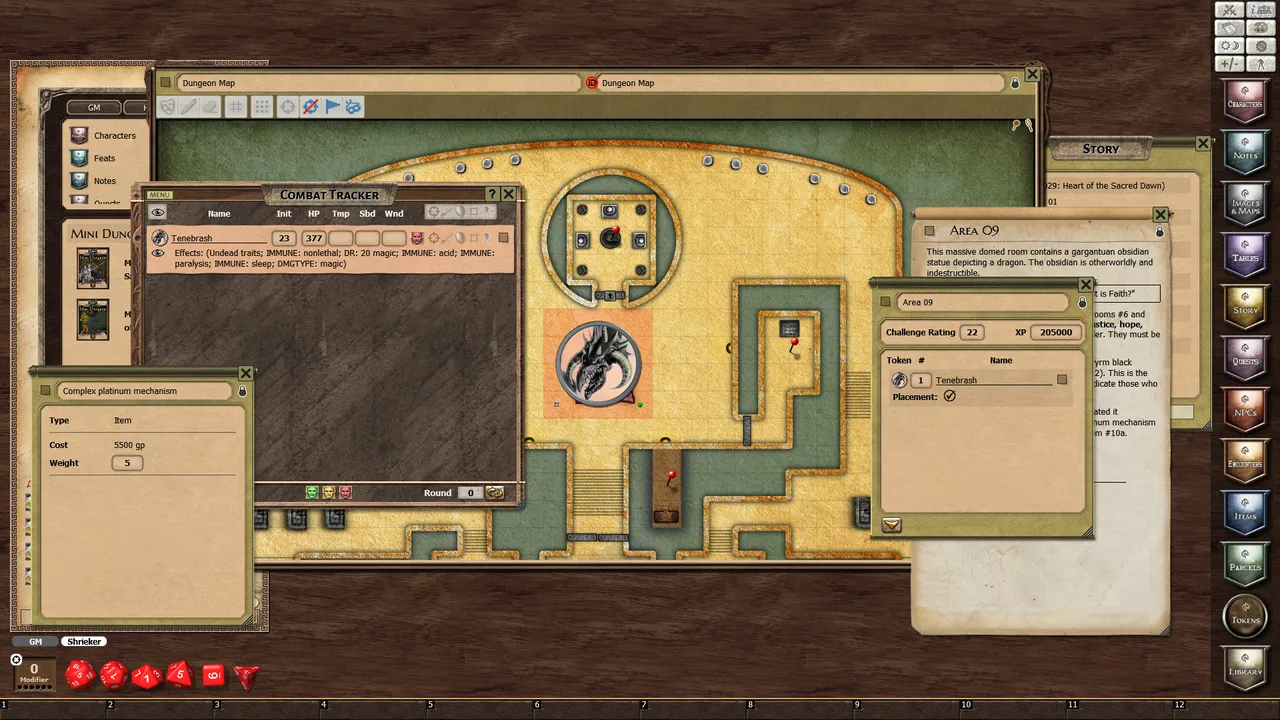 Fantasy Grounds - Mini-Dungeon #029: Heart of the Sacred Dawn (PFRPG) Screenshot 2