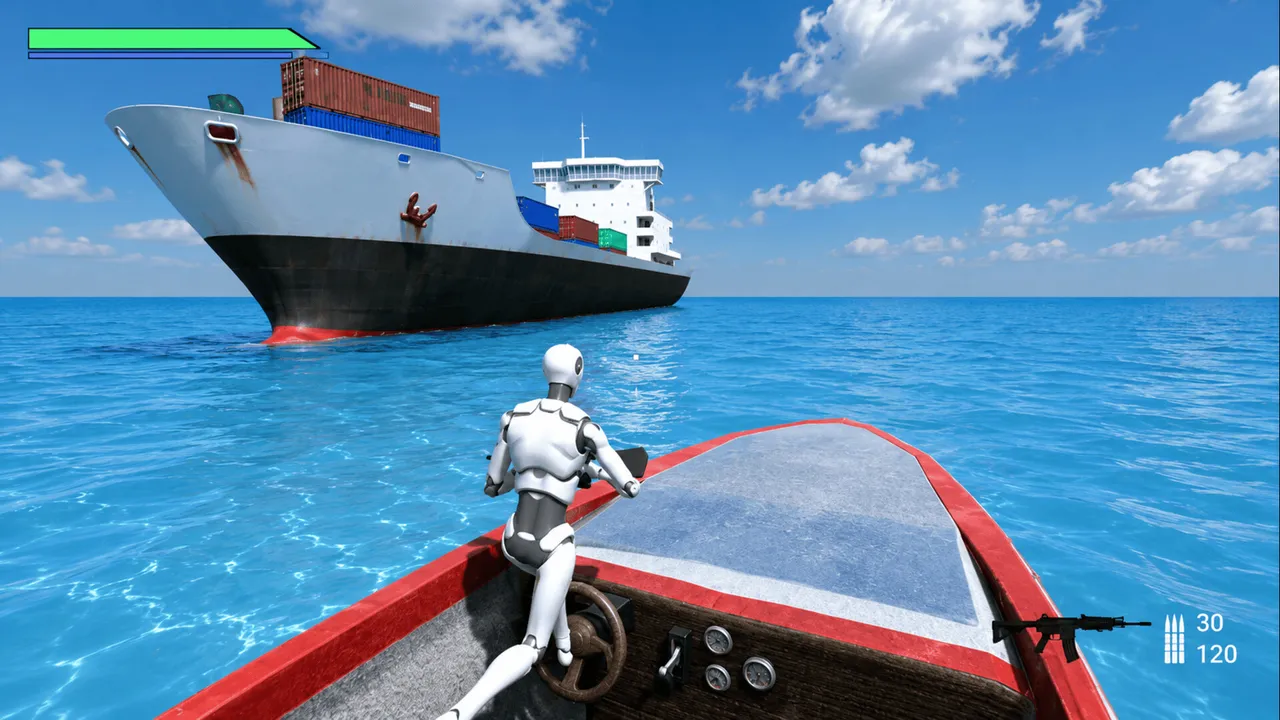 Pirate Attack: Ocean Survival Screenshot 4