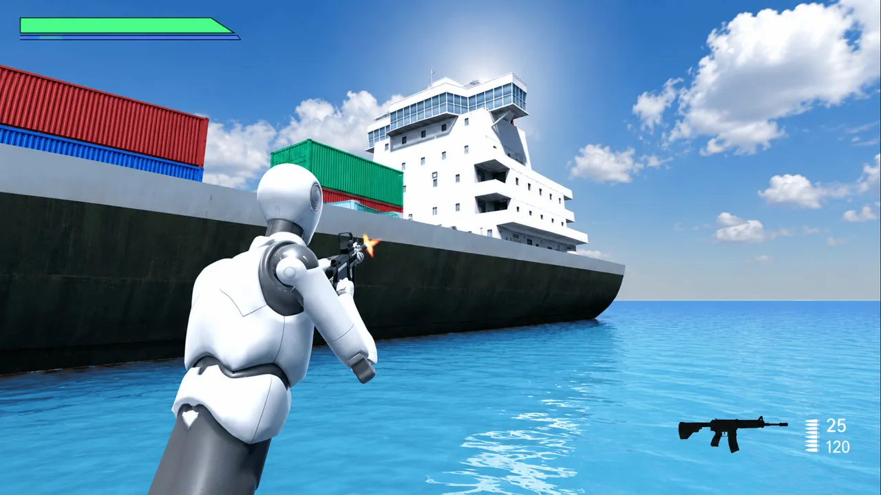 Pirate Attack: Ocean Survival Screenshot 3