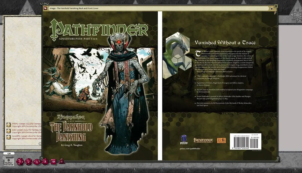 Fantasy Grounds - Pathfinder RPG - Kingmaker AP 3: The Varnhold Vanishing (PFRPG) Screenshot 6