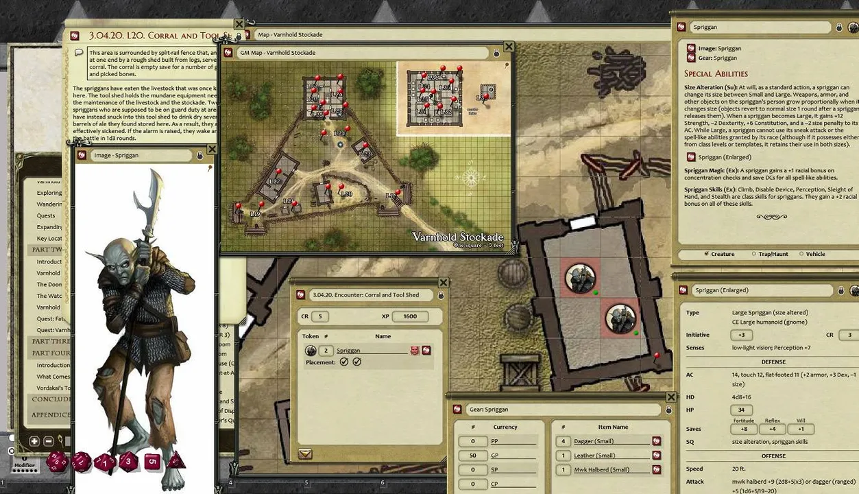 Fantasy Grounds - Pathfinder RPG - Kingmaker AP 3: The Varnhold Vanishing (PFRPG) Screenshot 2
