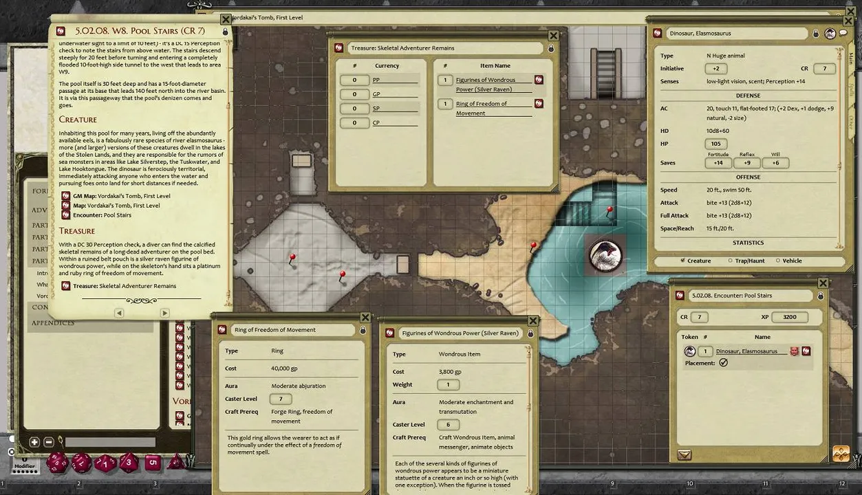 Fantasy Grounds - Pathfinder RPG - Kingmaker AP 3: The Varnhold Vanishing (PFRPG) Screenshot 3