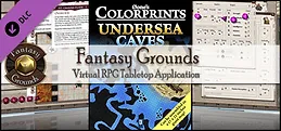 Fantasy Grounds - 0one's Colorprints #6: Undersea Caves (Map Pack)