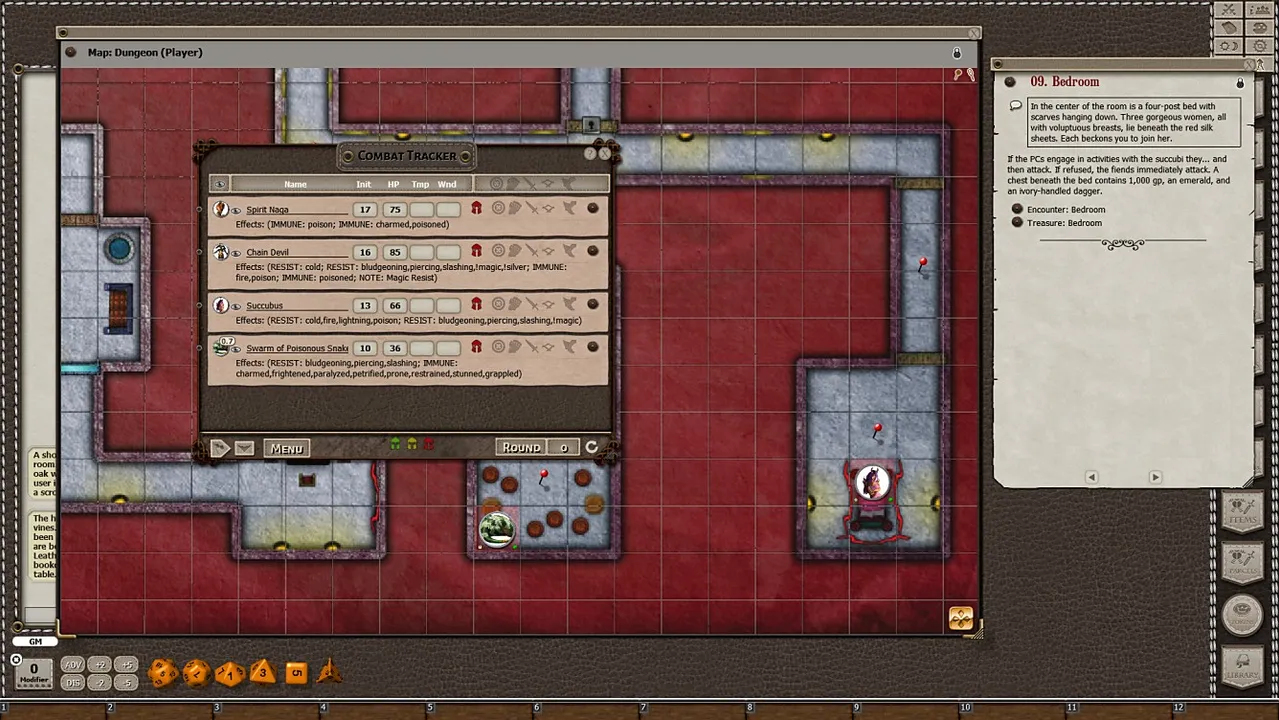 Fantasy Grounds - 5E Mini-Dungeon #022: Pleasure Den (5E) Screenshot 1