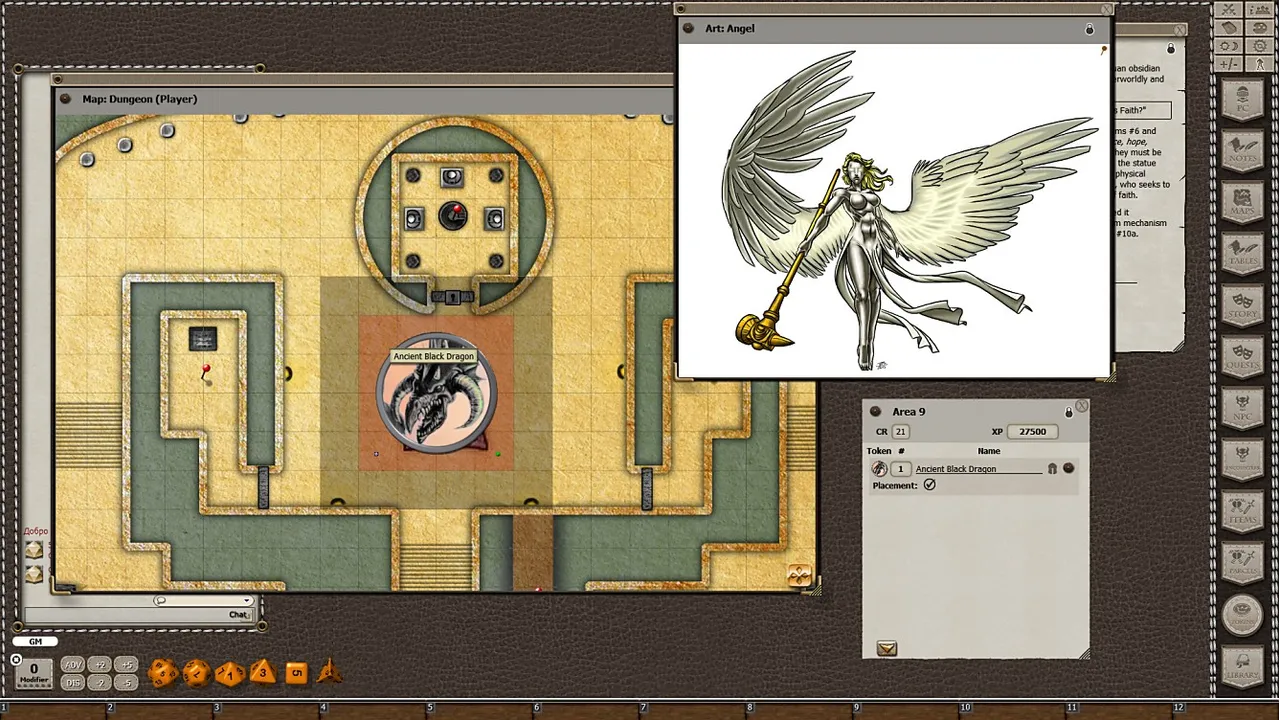Fantasy Grounds - Mini-Dungeon #029: Heart of the Sacred Dawn (5E) Screenshot 3