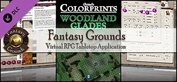 Fantasy Grounds - 0one's Colorprints #9: Woodland Glades (Map Pack)