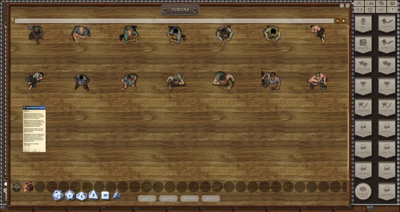 Fantasy Grounds - NPCs: The Poor (Token Pack) Screenshot 2