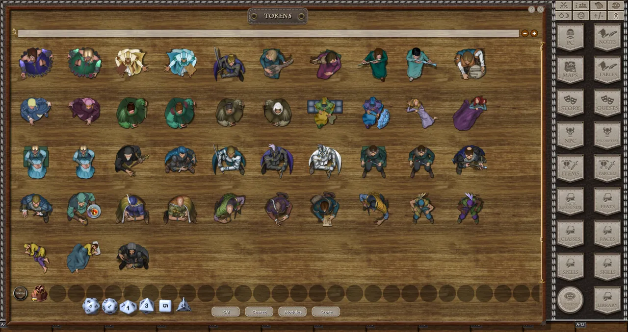 Fantasy Grounds - NPCs: Nobles (Token Pack) Screenshot 1