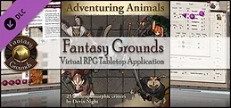 Fantasy Grounds - Adventuring Animals (Token Pack)