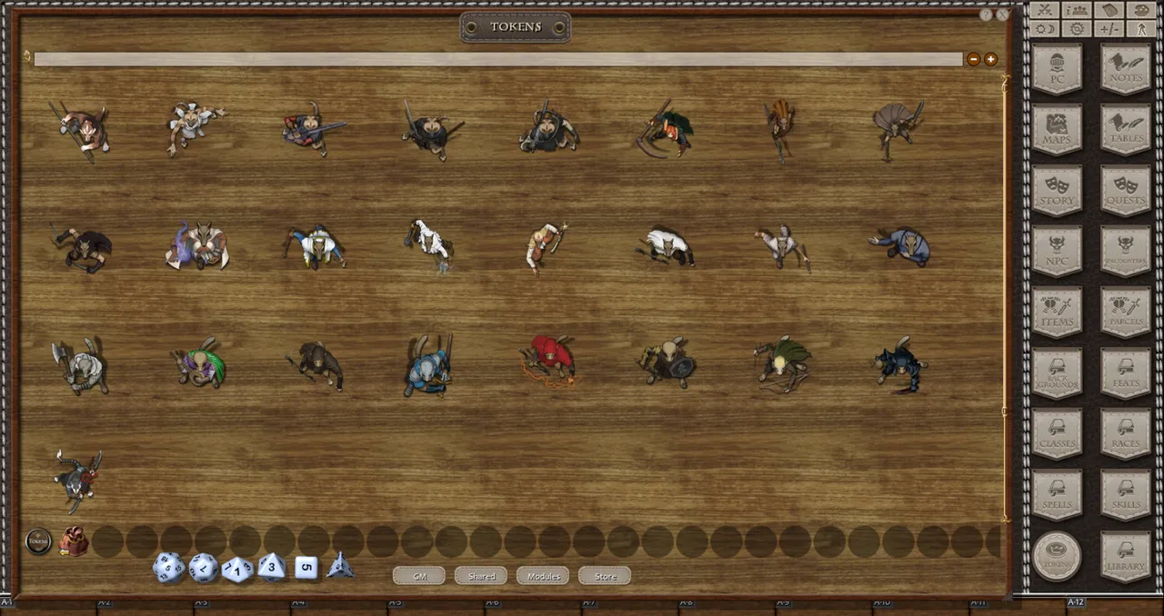 Fantasy Grounds - Adventuring Animals (Token Pack) Screenshot 0