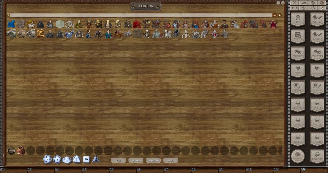 Fantasy Grounds - H1-Castle of Shadows 4E Fantasy (Token Pack) Screenshot 0