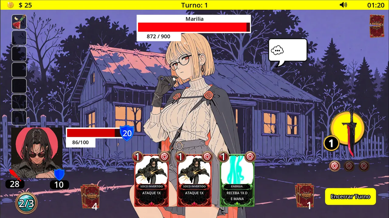 Vampire Guardian - Card Game Screenshot 1