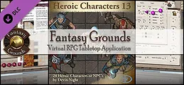 Fantasy Grounds - Heroic Characters 13 (Token Pack)
