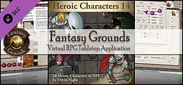 Fantasy Grounds - Heroic Characters 14 (Token Pack)