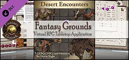 Fantasy Grounds - Desert Encounters (Token Pack)