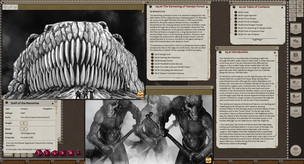 Fantasy Grounds - Quests of Doom 2 (5E) Screenshot 2