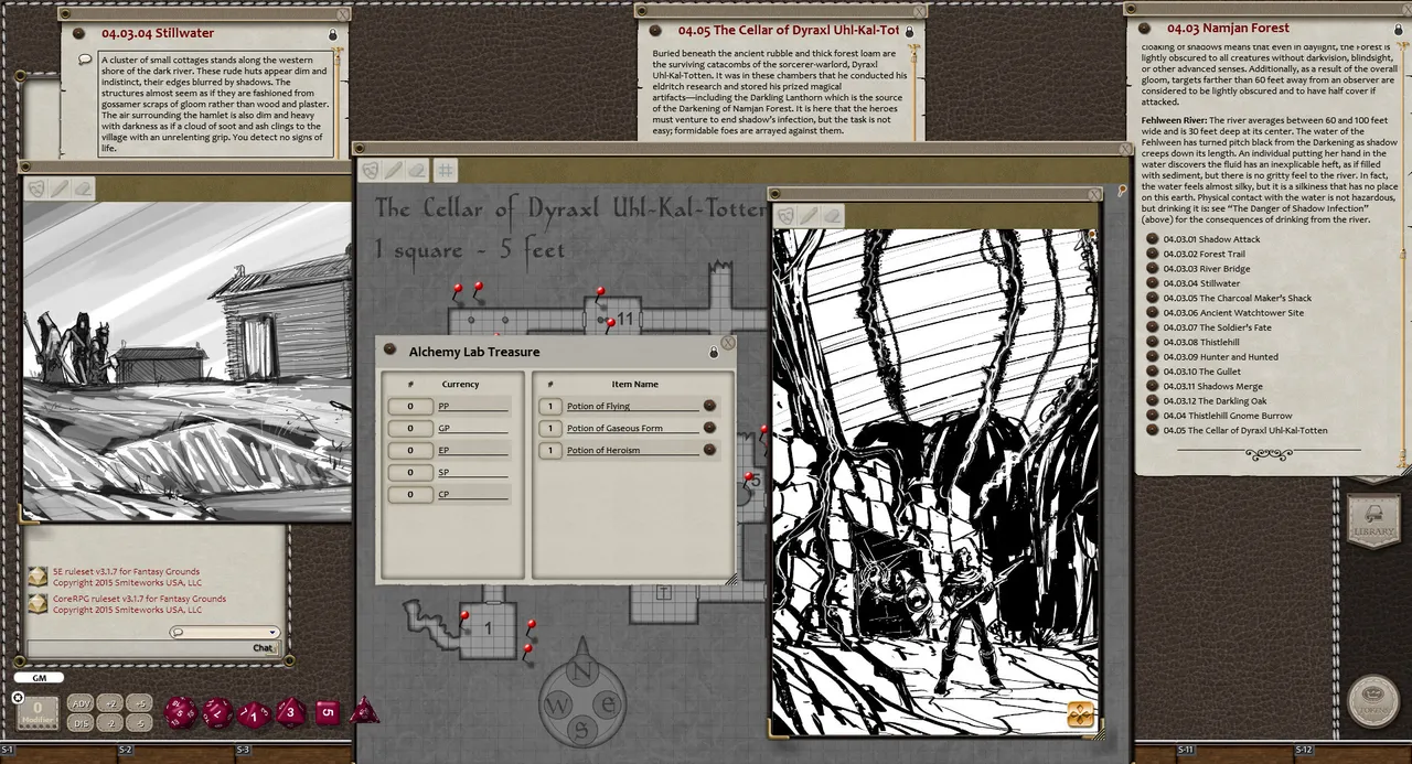 Fantasy Grounds - Quests of Doom 2 (5E) Screenshot 3