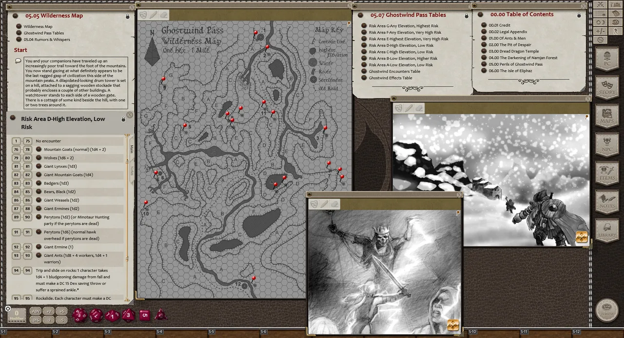 Fantasy Grounds - Quests of Doom 2 (5E) Screenshot 1