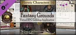 Fantasy Grounds - Heroic Characters 16 (Token Pack)