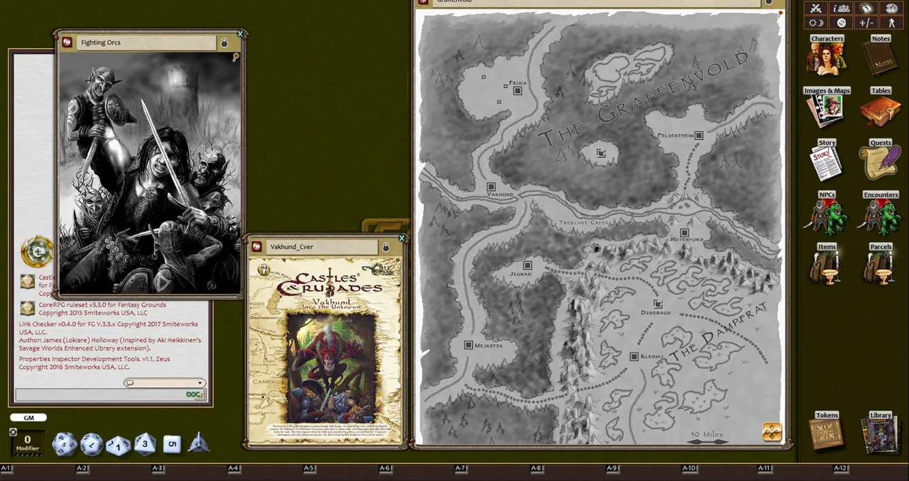 Fantasy Grounds - I1 Into the Unknown: Vakhund (Castles & Crusades) Screenshot 0