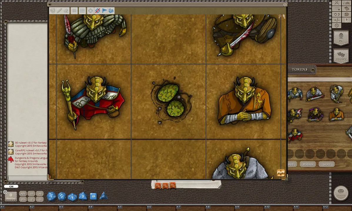 Fantasy Grounds - Bronze Dragons (Token Pack) Screenshot 3